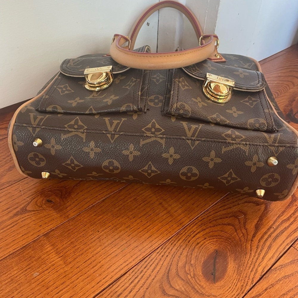Louis Vuitton Brown Monogram Satchel - Picture 5 of 11
